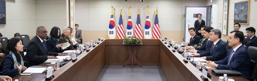 Reunión de ministros de defensa de Corea del Sur y EE. UU.