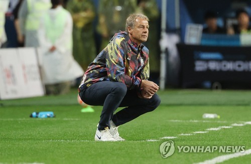 4경기째 못 이긴 클린스만 "4골 넣을 수 있었는데…"