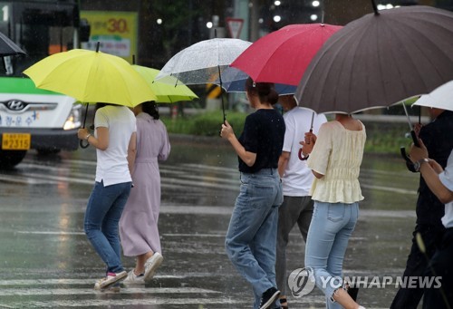 [내주날씨] 중부지방 내내 장맛비…낮기온 27∼32도