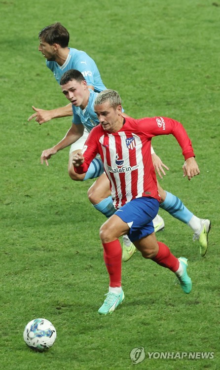 Man City beaten by Atletico Madrid in intense Seoul friendly