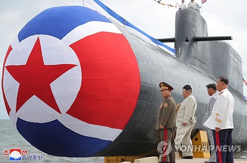 Corea del Sur condena la botadura de un submarino de ataque nuclear de Corea del Norte