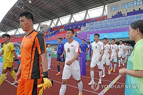 [아시안게임] 북한에도 축구리그가 있네…대표팀 활약하는 '북한판 K리그'