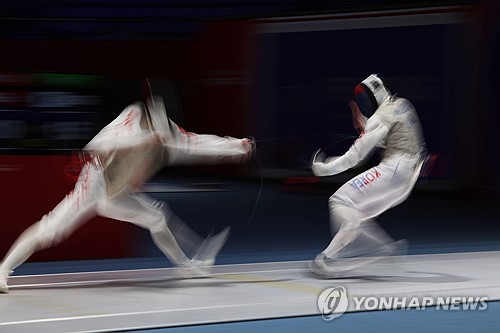 (Asiad) S. Korea wins gold in men's team foil fencing