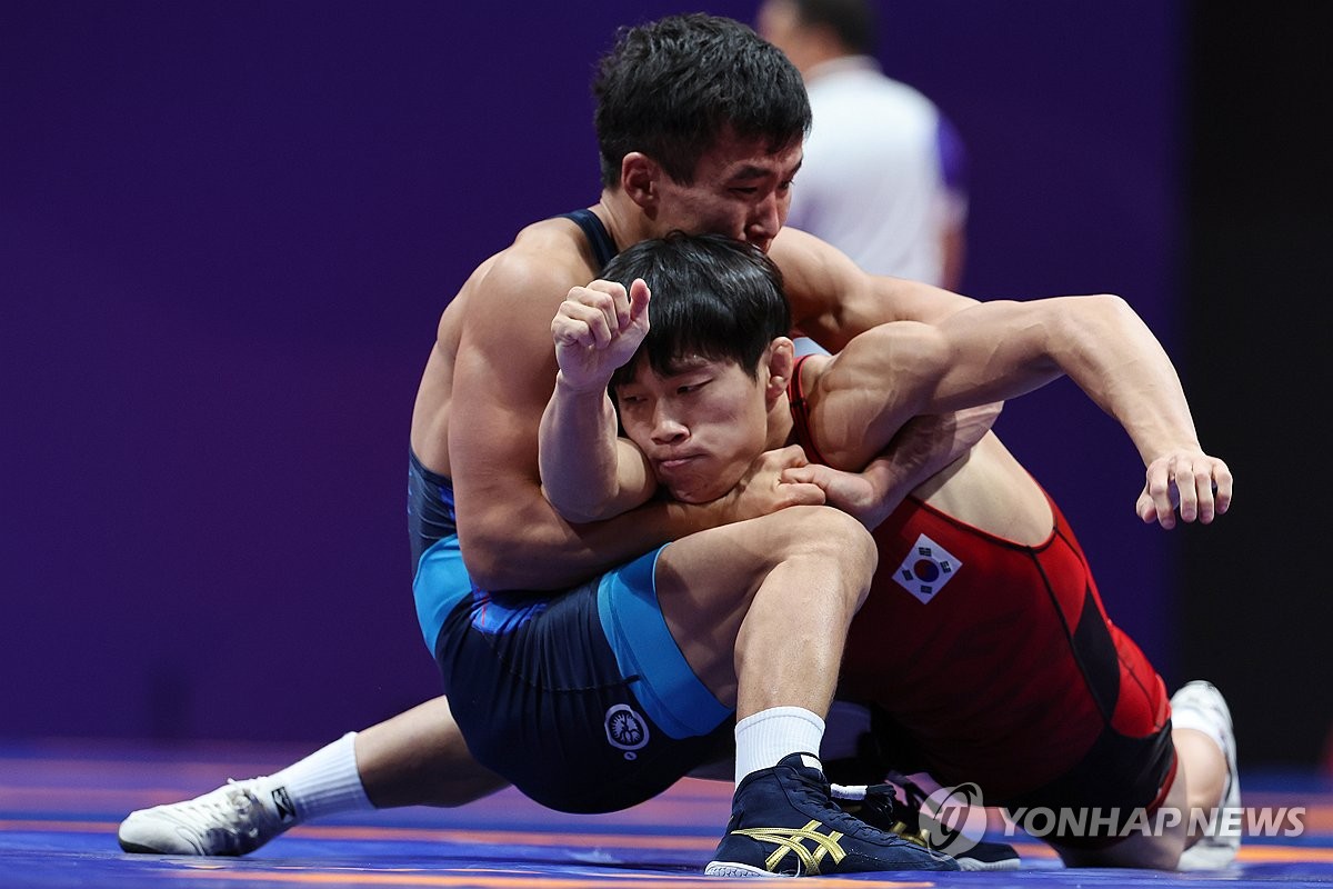 어려운 경기 펼치는 정한재