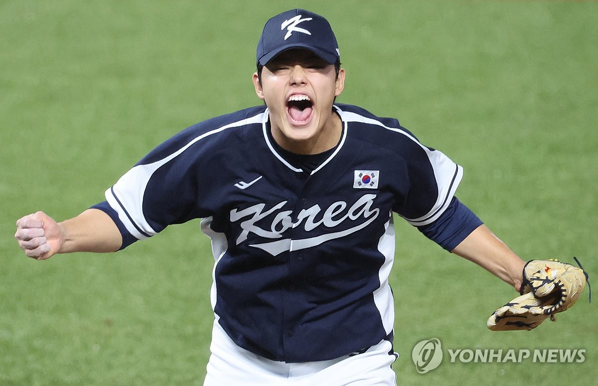 (LEAD) (Asiad) S. Korea Beats Chinese Taipei For 4th Straight Baseball ...