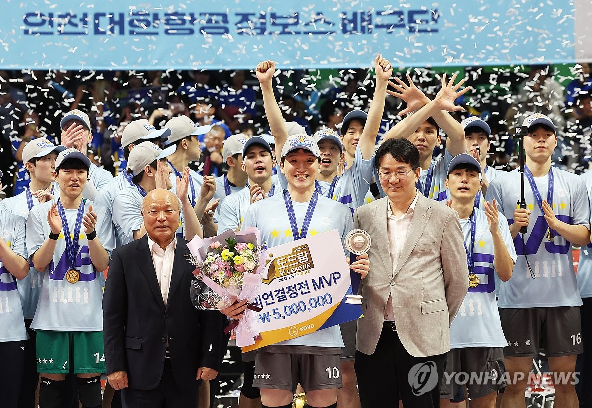 챔피언결정전 MVP 정지석