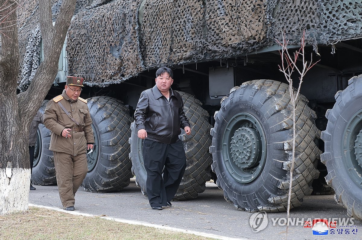 N. Korea's test-fire of new IRBM Hwasongpho-16B | Yonhap News Agency