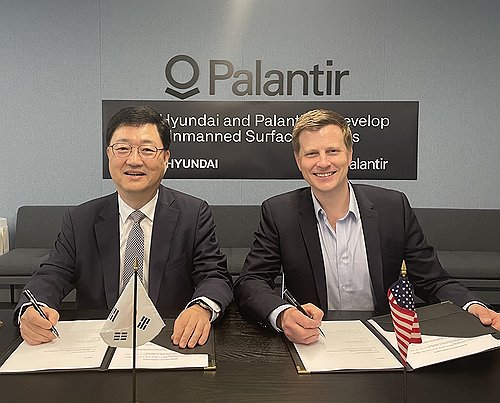 HD Hyundai to co-develop unmanned surface vessel with U.S. AI firm Palantir
