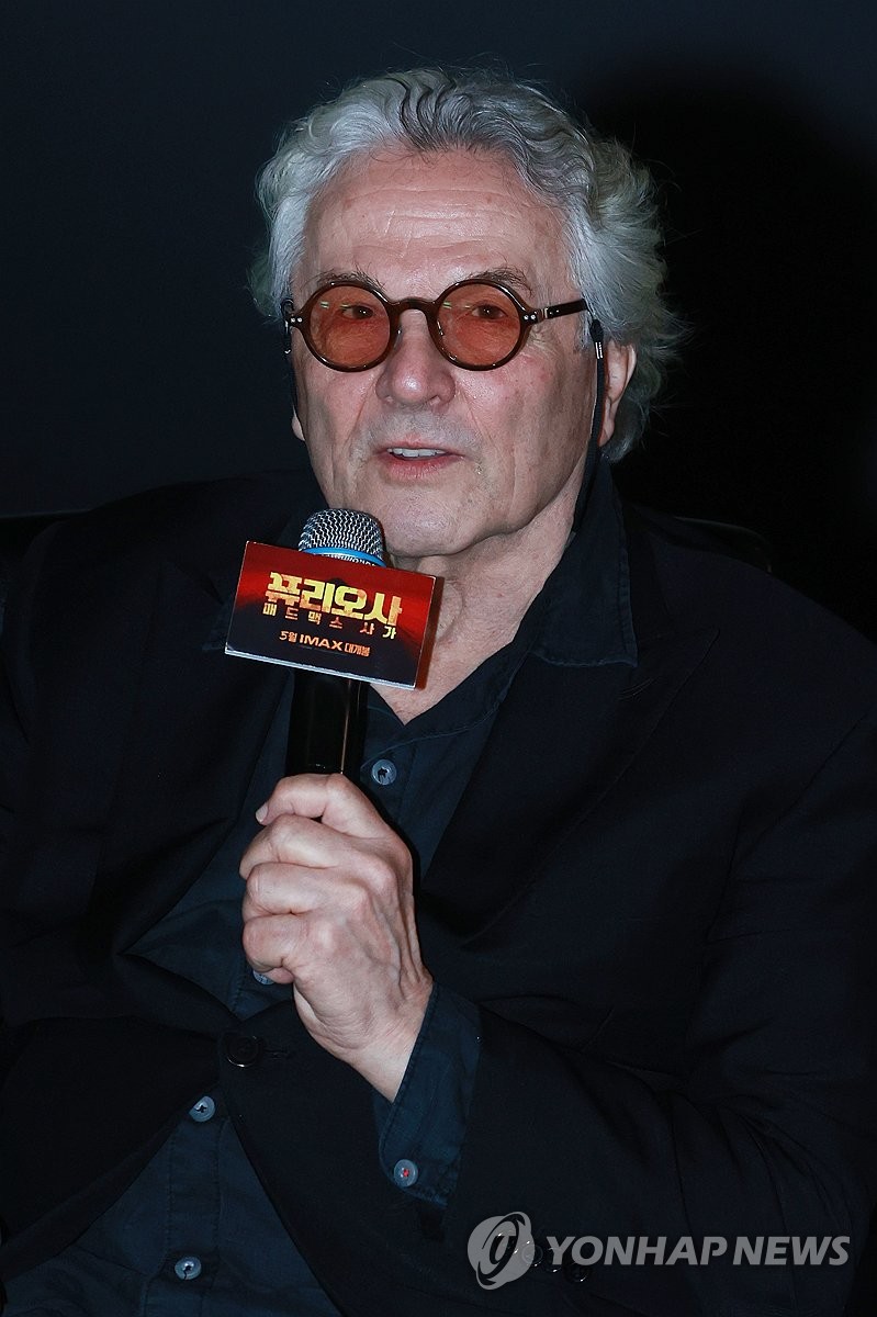 Filmmaker George Miller in Seoul | Yonhap News Agency