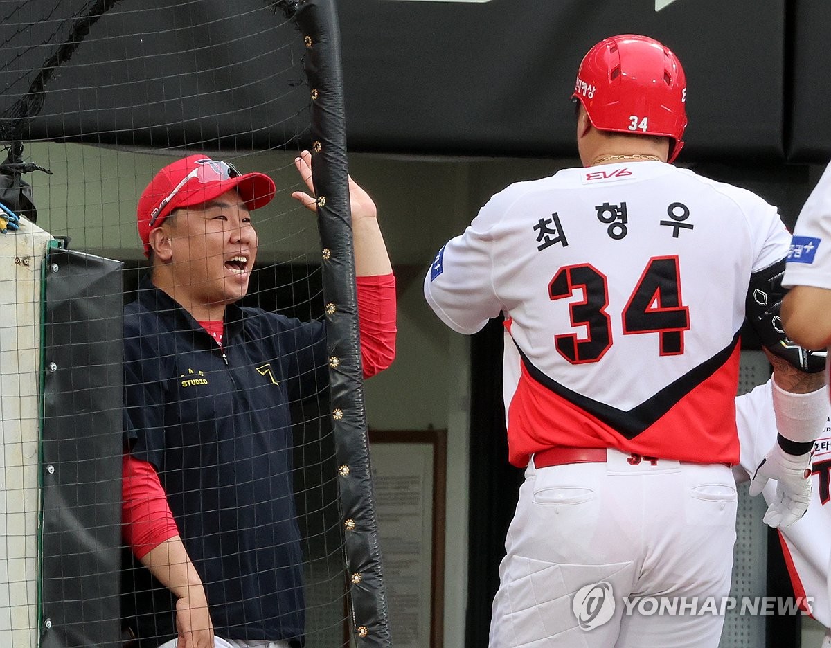 이범호 감독의 환영받는 최형우