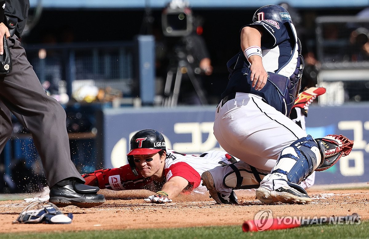 LG 박해민, 개인 첫 그라운드 홈런…KBO 역대 99번째