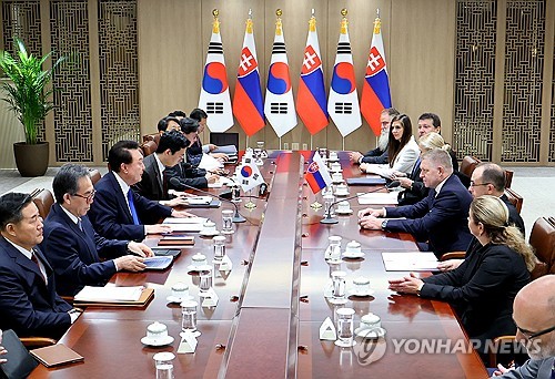 S. Korea-Slovakia summit