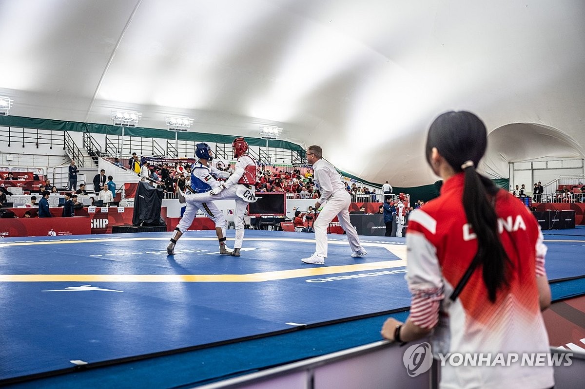 지난해 10월 춘천에서 열린 세계태권도주니어선수권대회