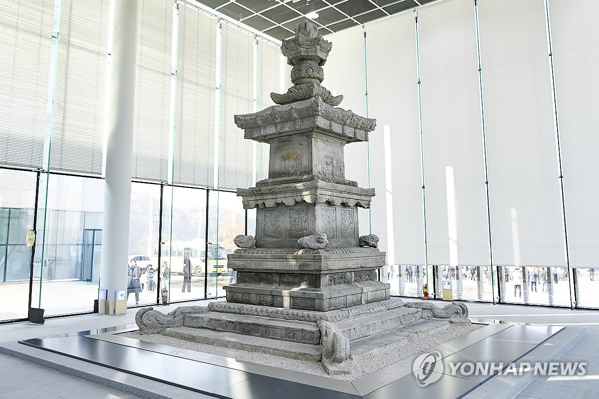 113년 만에 복원돼 고향 원주 안착한 국보 법천사지 지광국사탑