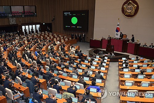 국회, 비상계엄 해제 요구 결의안 가결