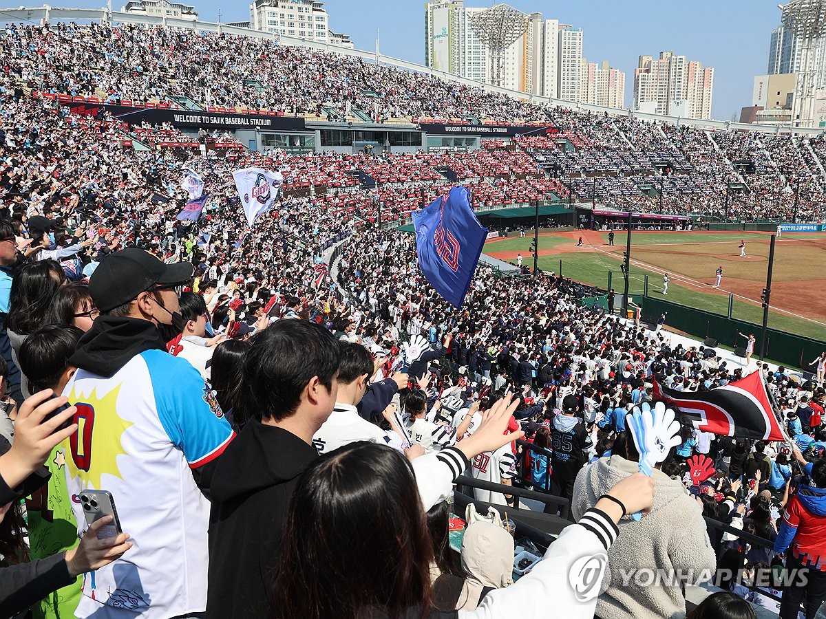 시범경기, 구름 관중