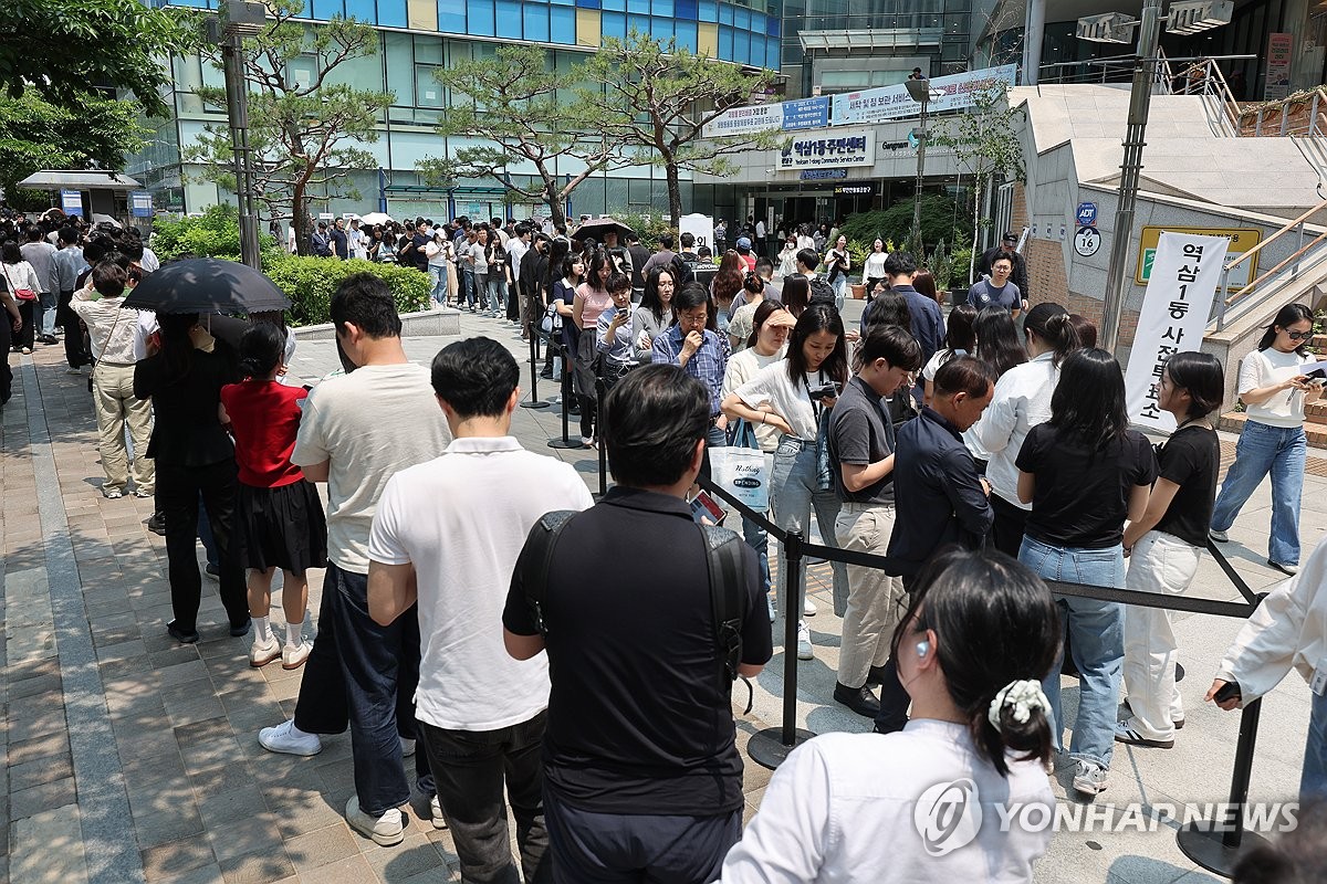 21대 대선 사전투표 최종 투표율 34.74%…역대 두 번째 최고치(종합)