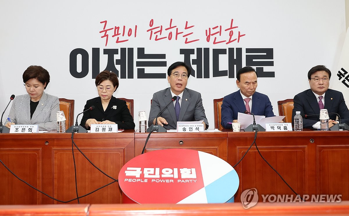 [속보] 국민의힘, 8월 22일 청주서 전당대회 개최 …