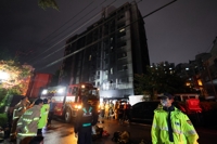 "대포 터지는 듯한 굉음"…광명 아파트 화재에 이웃들 '발동동'