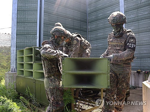 朝鲜开始拆除对韩喊话扩音器装置