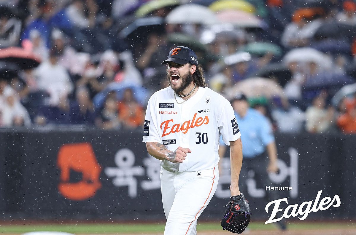 14연승을 달린 한화 이글스 코디 폰세
