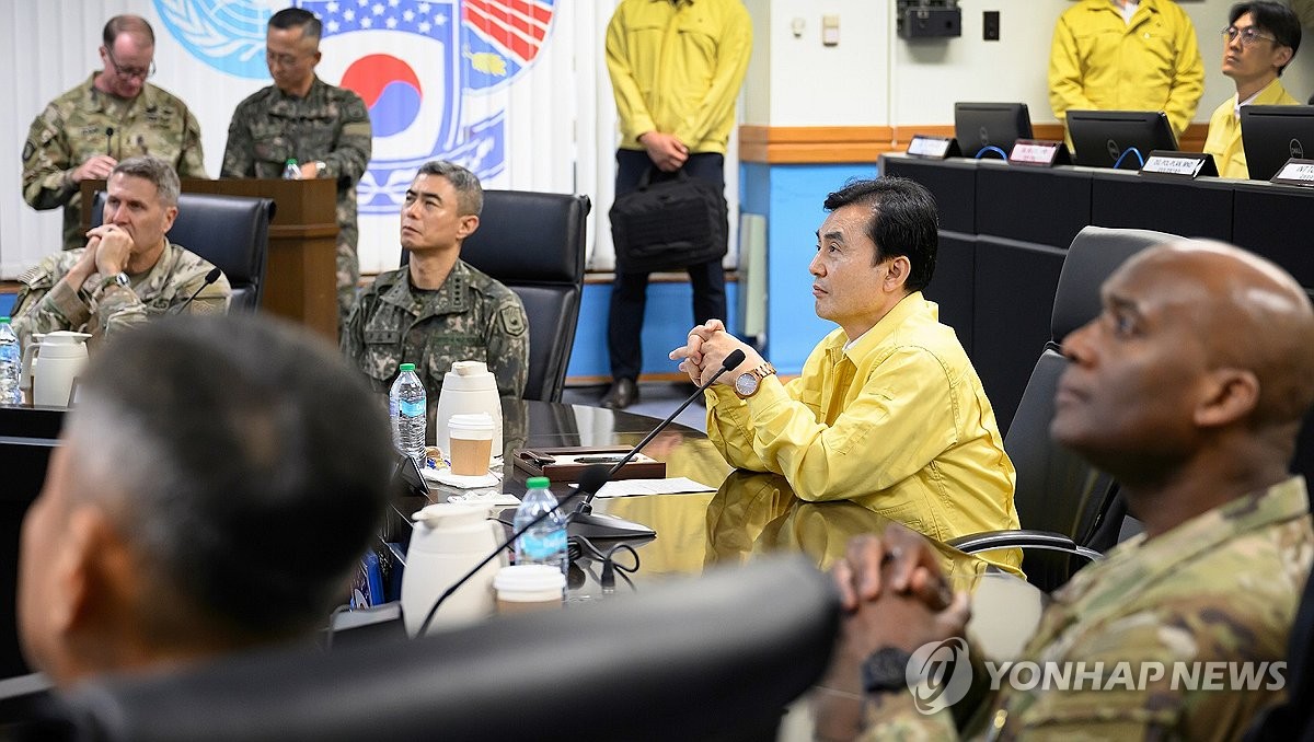 주한미군, 북 