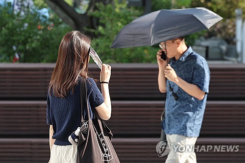 처서 전날 낮최고 37도 끝모르는 더위…주말엔 더 덥다
