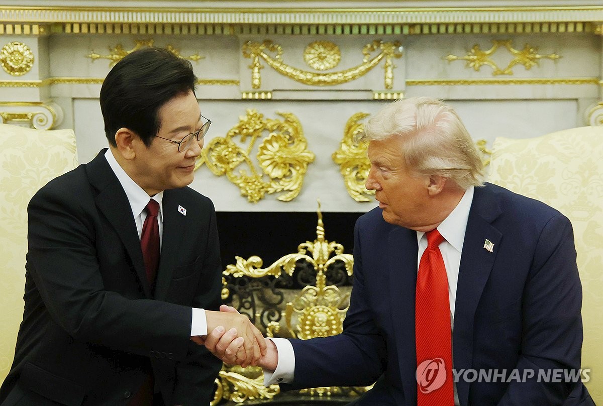 이재명 대통령, 트럼프 대통령과 정상회담
