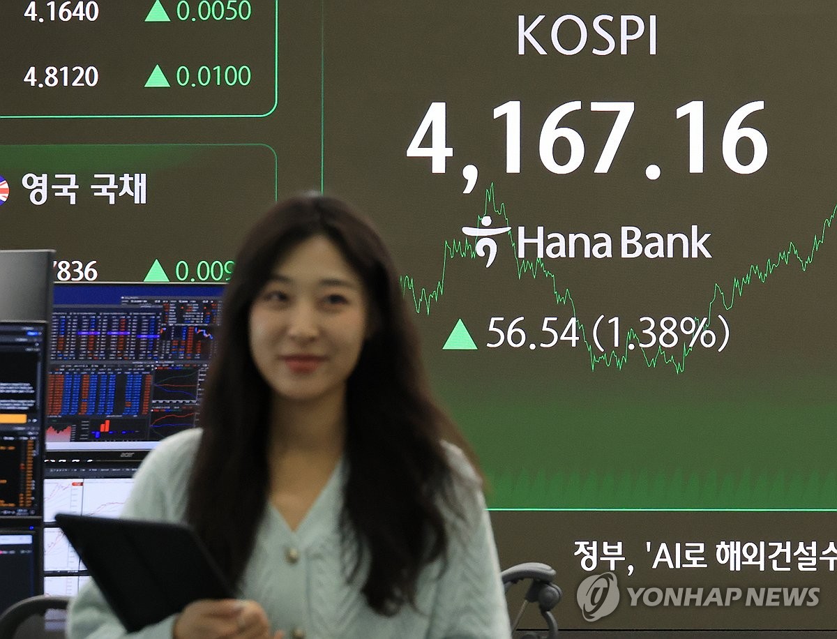 (LEAD) Seoul shares snap 3-day fall on AI confidence