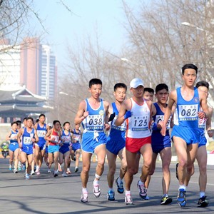 북한 제30차 만경대상 국제마라톤경기대회